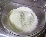 A picture of step 1 of Matcha Milk Chocolate Chip Cookies.