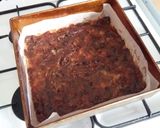 A picture of step 6 of Vickys Date & Raisin Squares, GF DF EF SF NF.
