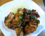 A picture of step 8 of Beware of Overeating! Chicken Stir Fry with Green Onions, Mayonnaise, and Ponzu Sauce.