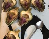 Une image de l'étape 4 de Artichauts violets gratinés au pecorino.