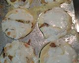 A picture of step 8 of Fried green tomato tarts.