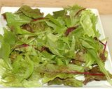 A picture of step 2 of Tagliata (Thin Sliced) Beef Steak Salad.