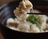 A picture of step 4 of Ginger Chicken Rice.