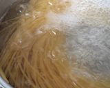 A picture of step 6 of Garlic Chicken Pasta.