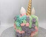 Foto del paso 7 de la receta Pastel Unicornio 🦄 Arcoiris