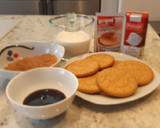 Foto del paso 1 de la receta: Crema de galletas Digestive y caramelo