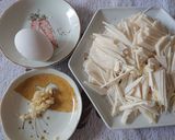 綠竹筍炒蛋的食譜步驟1照片