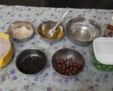 A picture of step 1 of Chocolate tea time cake.