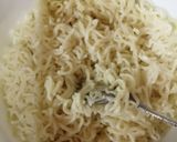 A picture of step 3 of Maggi Manchurian.