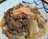 A picture of step 4 of Our Family's Delicious Beef Rice Bowl.