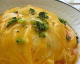 A picture of step 5 of All-purpose Ponzu Ankake Sauce For Crab Omelet, Garlic Chive Omelet, and Egg Foo Young.