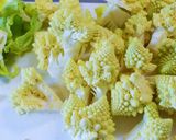 A picture of step 2 of Warm Romanesco Broccoli Salad.