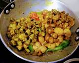 Mushrooms and Soya Biryani with veggies recipe step 2 photo
