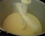 A picture of step 5 of White Chocolate Caramel No Guilt Icecream.