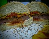 Foto del paso 8 de la receta: Hamburguesa Casera con Pan Artesanal!!🎅🍻