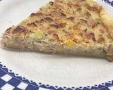 Foto del paso 5 de la receta: Tarta de puerro, cebolla y jamón