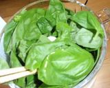 A picture of step 4 of Genovese Sauce with Fresh Basil.