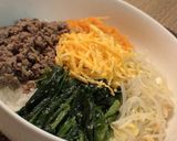 A picture of step 4 of Bean Sprouts Namul.