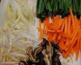 A picture of step 1 of Crispy! Pan-fried Spring Rolls.