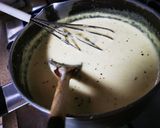 A picture of step 5 of Cream Pasta with Meatballs.