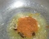A picture of step 4 of Tiranga Pulao.