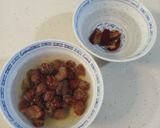 Hình bước làm 1 của món Nhãn Nhục Táo Đỏ Trà (nước mát)/ Longan Cha 龙眼茶