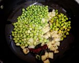 A picture of step 3 of Vegetable Red Rice Poha.