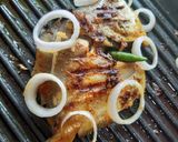 A picture of step 13 of Grilled Pomfret with Mustard Coconut Sauce.