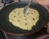 A picture of step 5 of खमंग तिळाचे थालीपीठ।.