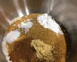 A picture of step 2 of Carrot cake with no nuts or butter!!!.