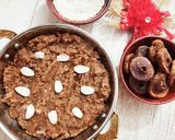 A picture of step 4 of Til, Fig & Gur Halwa.