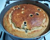 A picture of step 9 of Lemon blueberry cake.