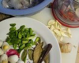 Foto langkah ke 1 dari resep Sambal Udang Pete Telur Puyuh.