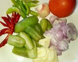 Foto langkah ke 3 dari resep Sayur Asem Kangkung Kacang Panjang #Dandelion.