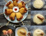 Foto langkah ke 3 dari resep Roti Goreng Sosis Gurita (No Ulen).