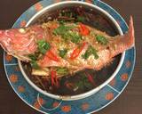 Steam garlic ginger fish recipe step 3 photo