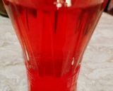 A picture of step 3 of Red Drink.
