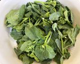 炒芥藍心的食譜步驟1照片