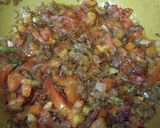 A picture of step 4 of Chicken Patiala.