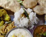 A picture of step 3 of Rakhi Special Maharashtrian Thali.