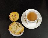 A picture of step 7 of Rose Pistachio Muffins.