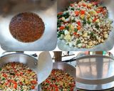 A picture of step 1 of Mix vegetable Subji.