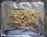 A picture of step 2 of Abura-age (Fried Thin Tofu) Pizza.