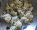 A picture of step 1 of Aaloo ka Halwa😋.