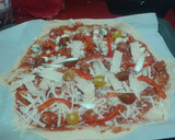 Foto del paso 5 de la receta: Pizza de chistorra y emmental