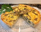 Foto del paso 14 de la receta Tarta de pollo y setas, sin gluten