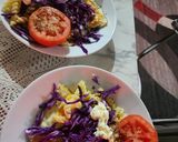 Foto del paso 2 de la receta: Fideos con huevo y verduras 43 la receta que siempre te salva)