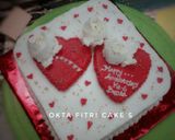 Foto langkah ke 10 dari resep Rainbow cake lembut.