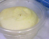 A picture of step 3 of Easy and Simple Microwaved Steamed Bread.