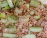 A picture of step 2 of Microwave-Steamed Ground Beef and Tofu.